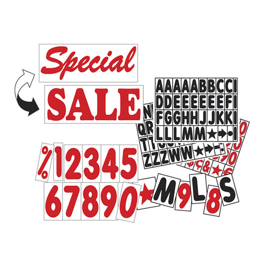 Deluxe 4" Letters / Numbers / Symbols / Headers